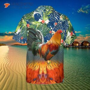 rooster hawaiian shirt 2