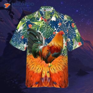 rooster hawaiian shirt 3