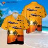 Royal Australian Air Force De Havilland (australia) Dh-115 Vampire T35 Hawaiian Shirt