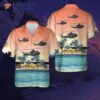 Royal Canadian Air Force 427 Special Operations Aviation Squadron Bell Ch-146 Griffon Hawaiian Shirt