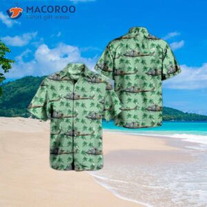 Royal Canadian Air Force Bell Ch-146 Griffon (412cf) Hawaiian Shirt