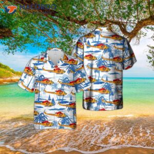 Royal Canadian Air Force Bell Ch-146 Griffon (412cf) Search And Rescue Hawaiian Shirt