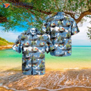 Royal Canadian Air Force Lockheed Cc-130h Hercules (c-130h/l-382) Hawaiian Shirt