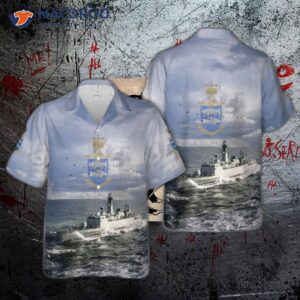 Royal Danish Navy – Corvette F355 Hdms Olfert Fischer Hawaiian Shirt