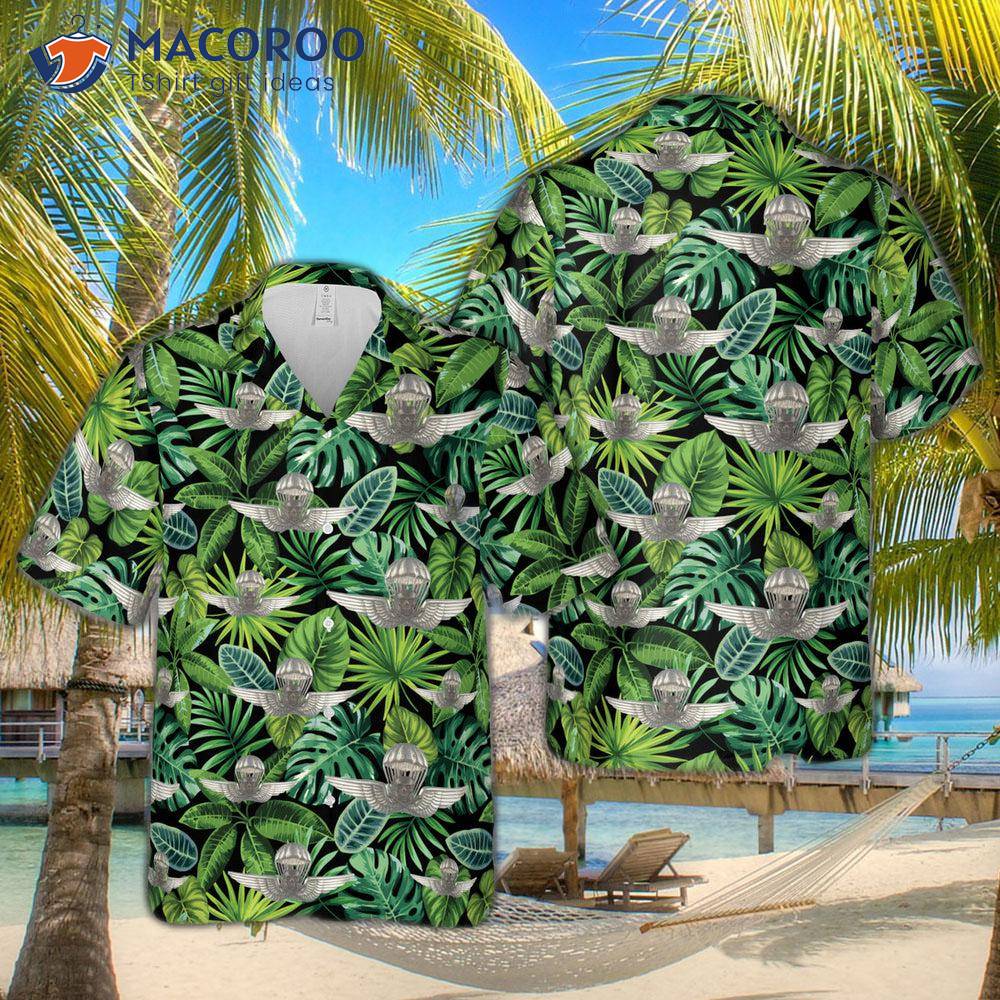 Royal Hungarian Army Paratrooper Badge Hawaiian Shirt Royal Hungarian Army Paratrooper Badge Hawaiian Shirt