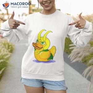 rubber duck loki tom hiddleston marvel shirt sweatshirt