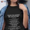 Rules For Dating My Daughter Shirt
