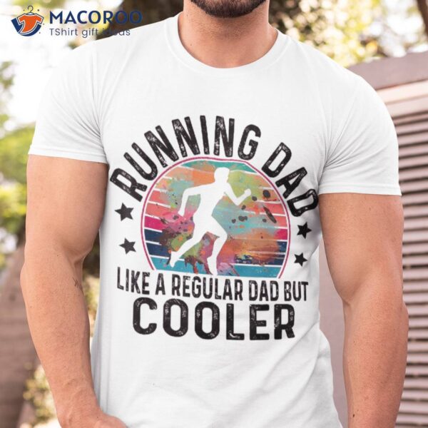 Running Dad Like A Regular Dad Cooler Shirt