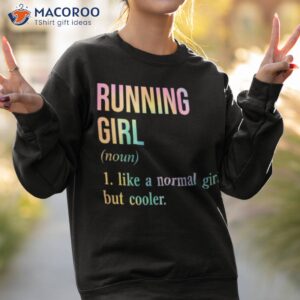 running girl shirt sweatshirt 2