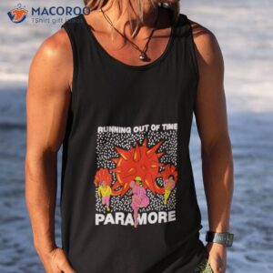 running out of time paramore shirt tank top