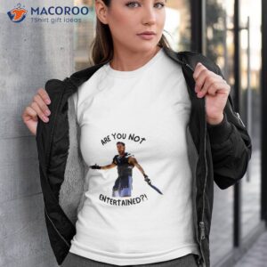 russell crowe gladiator movie quote shirt tshirt 3