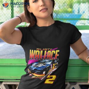 rusty wallace midnight 2 car shirt tshirt 1