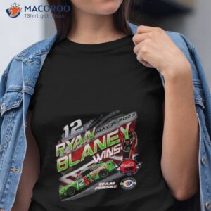 Ryan Blaney Checkered Flag Sports 2023 Coca Cola 600 Race Winner Shirt