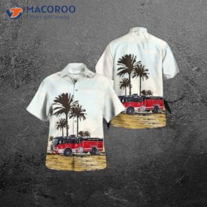 Sacaton, Arizona, Gila River Fire Departt Hawaiian Shirt