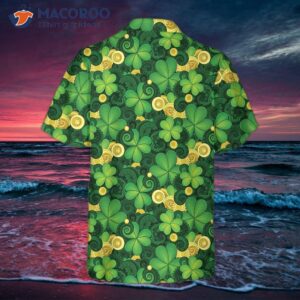 Saint Patrick’s Day Hawaiian Shirt, St. Cool Gift