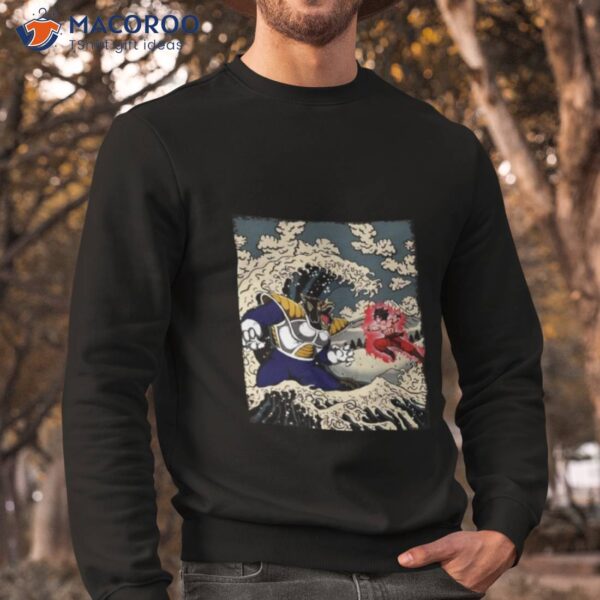 Saiyan In The Great Wave Shirt