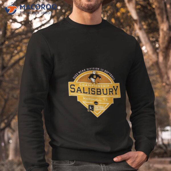 Salisbury Seagulls 2023 Ncaa Division Iii Softball Championship Salisbury Shirt