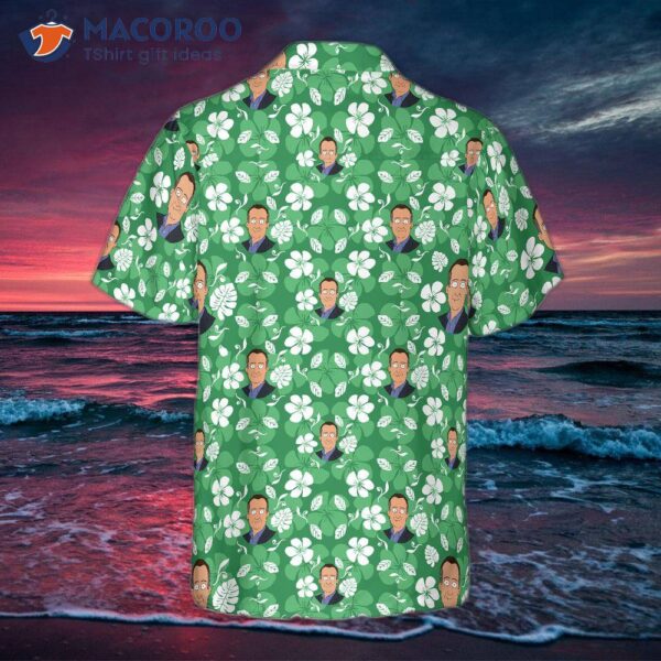 Sam’s Flower Pattern Hawaiian Shirt