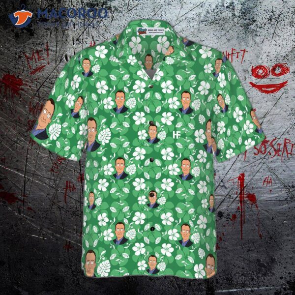 Sam’s Flower Pattern Hawaiian Shirt