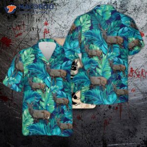 Sambar Deer Hawaiian Shirt