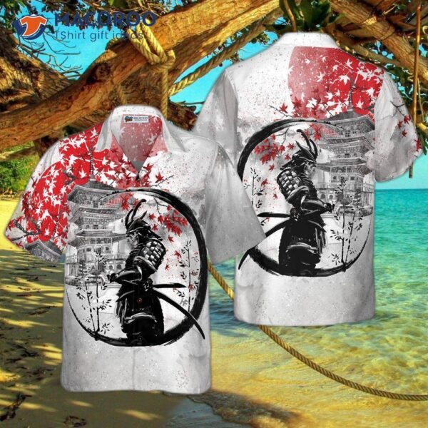 Samurai Skull Warrior Hawaiian Shirt