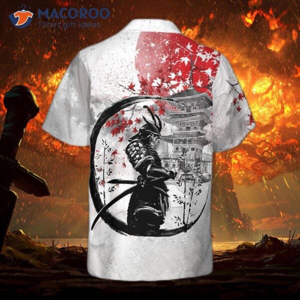 Samurai Skull Warrior Hawaiian Shirt