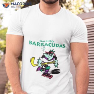 san diego barracudas hockey vintage shirt tshirt
