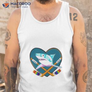 san jose sharks pride night logo new shirt tank top