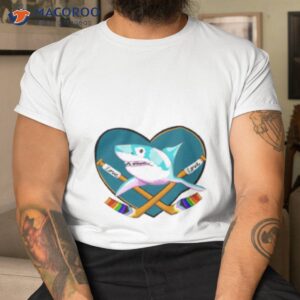 san jose sharks pride night logo new shirt tshirt