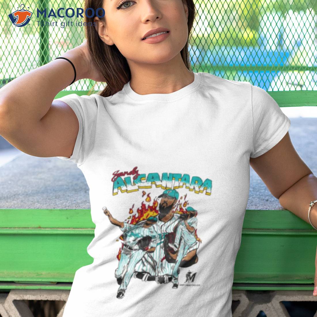 Sandy Alcntara Mlb Miami Marlins Shirt