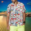 Santa Claus Heads From Different Countries Christmas Hawaiian Shirt, Shirt For Day