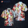 Santa Music On Christmas Hawaiian Shirt, Funny Claus Gift For