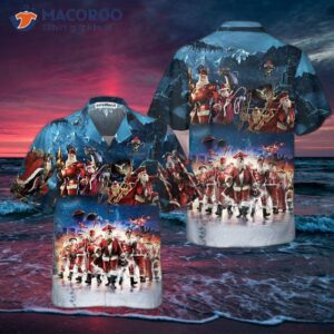 Santa Squad Funny Hawaiian Shirt, Christmas Shirt For