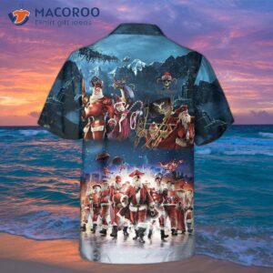 Santa Squad Funny Hawaiian Shirt, Christmas Shirt For