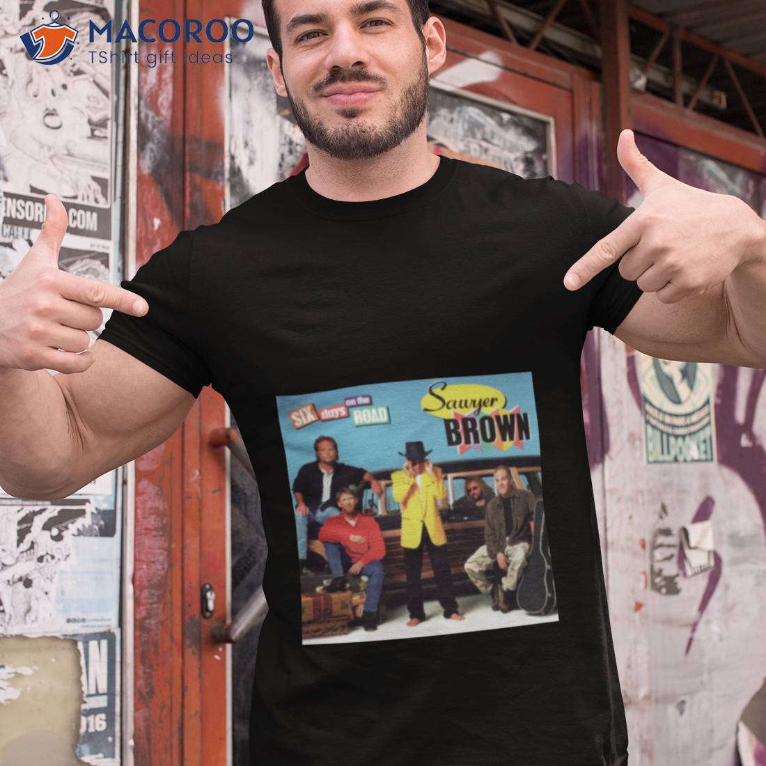 Sawyer Brown Six Days On The Road Shirt Sawyer Brown Six Days On The Road Shirt