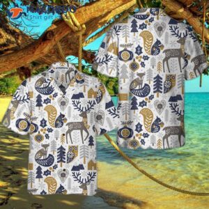 Scandinavian Christmas Shirt For Hawaiian Shirt: Gift Idea