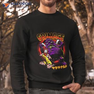 scary design grimace shirt sweatshirt
