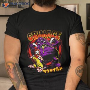 scary design grimace shirt tshirt