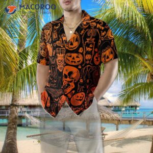 scary halloween monsters hawaiian shirt shirt for and 4