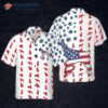 Schnauzer American Flag Hawaiian Shirt