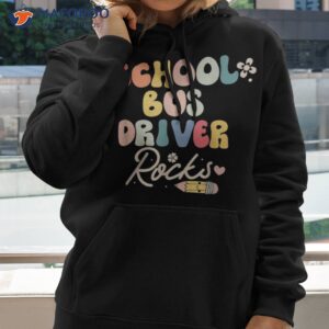 school bus driver rocks shirt funny back to groovy hoodie 2