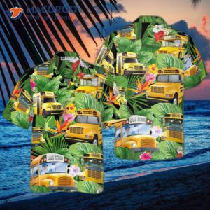 School Buses Wear Hawaiian Shirts.