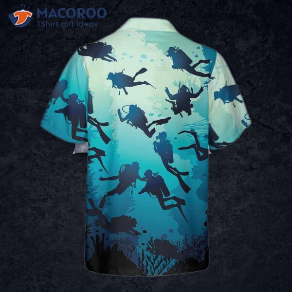 Scuba Diving Beach Hawaiian Shirt: Cool Shirt For , Unique Gift Diver