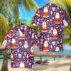 Seamless Christmas Pattern With Santa Claus Hawaiian Shirt, Funny Shirt