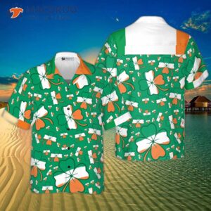 Seamless Ireland-style Shamrock Saint Patrick’s Day Irish V3 Hawaiian Shirt