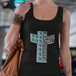 seattle kraken i can do all things through christ who strengthens me cross shirt tank top 4