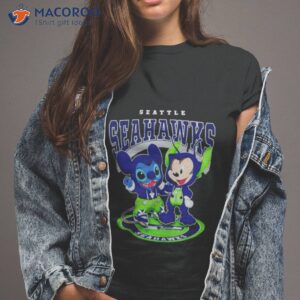 Seattle Seahawks Baseball Stitch And Mickey Shirt