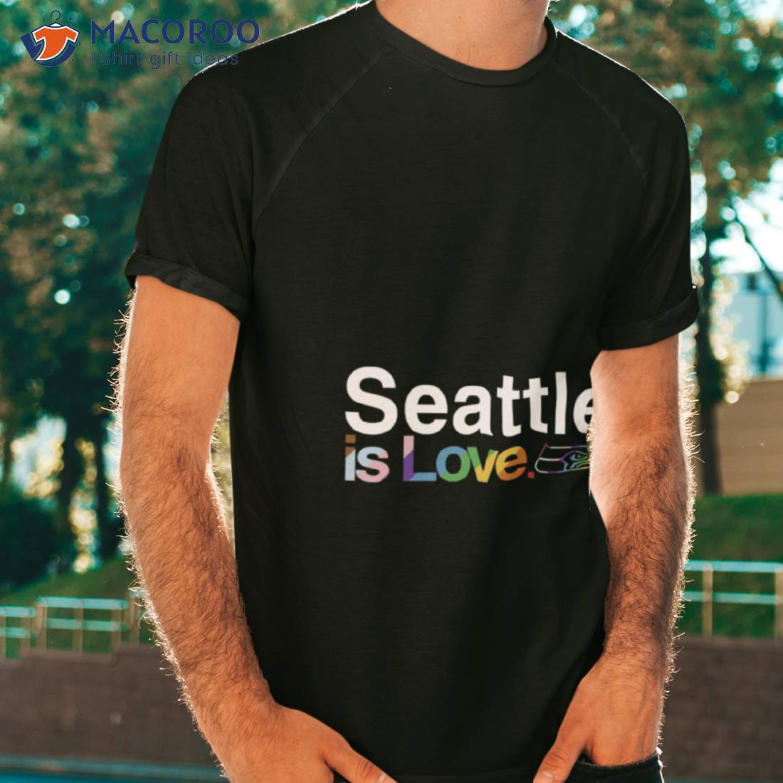Seattle Seahawks Is Love Pride Shirt Tshirt