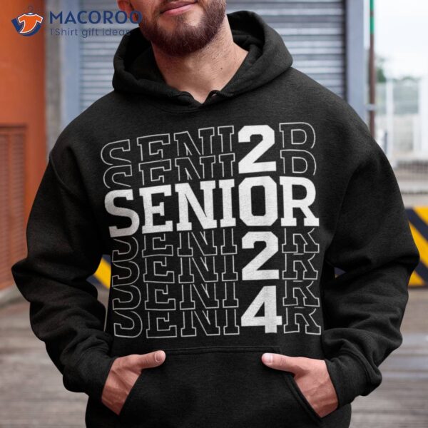 Senior 2024 Graduation Graduate Class Of Boy Girl Shirt