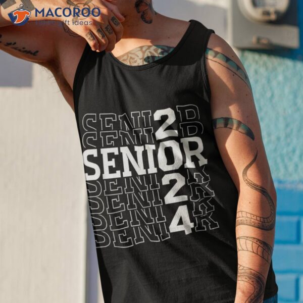 Senior 2024 Graduation Graduate Class Of Boy Girl Shirt